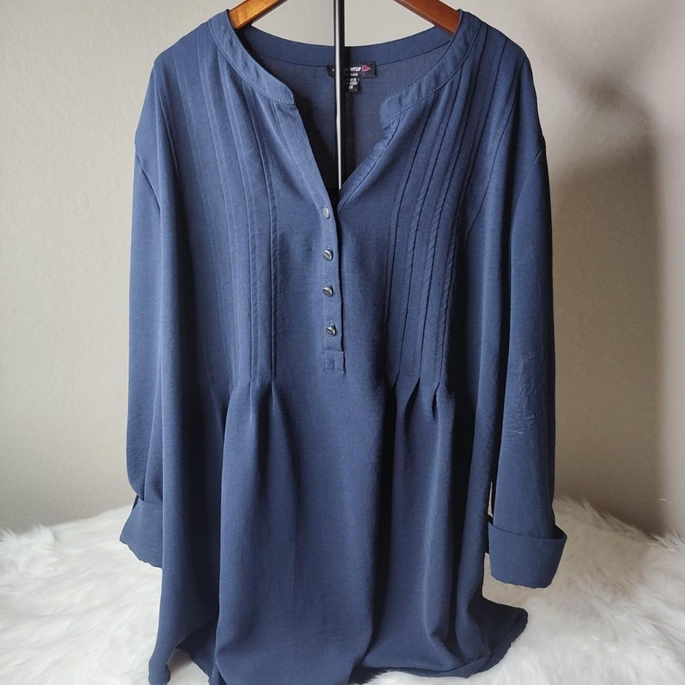 Cocomo Women's Blue Blouse